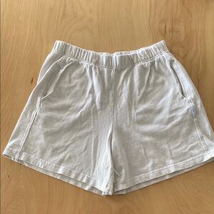 Le Bon shoppe basketball shorts medium in color natural